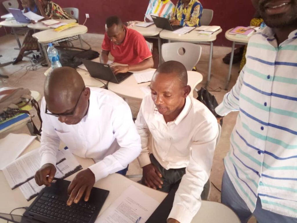 Computer training for SMI teachers